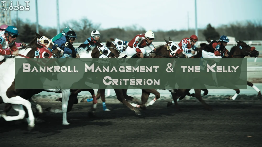 Illustration of bankroll management and the Kelly Criterion staking method for sustainable betting